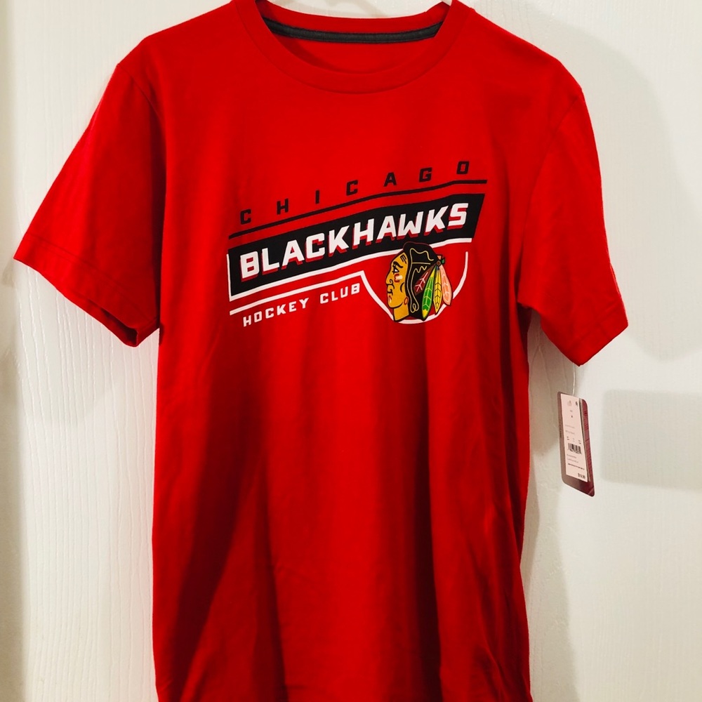 Chicago Blackhawk Hockey club red shirt new